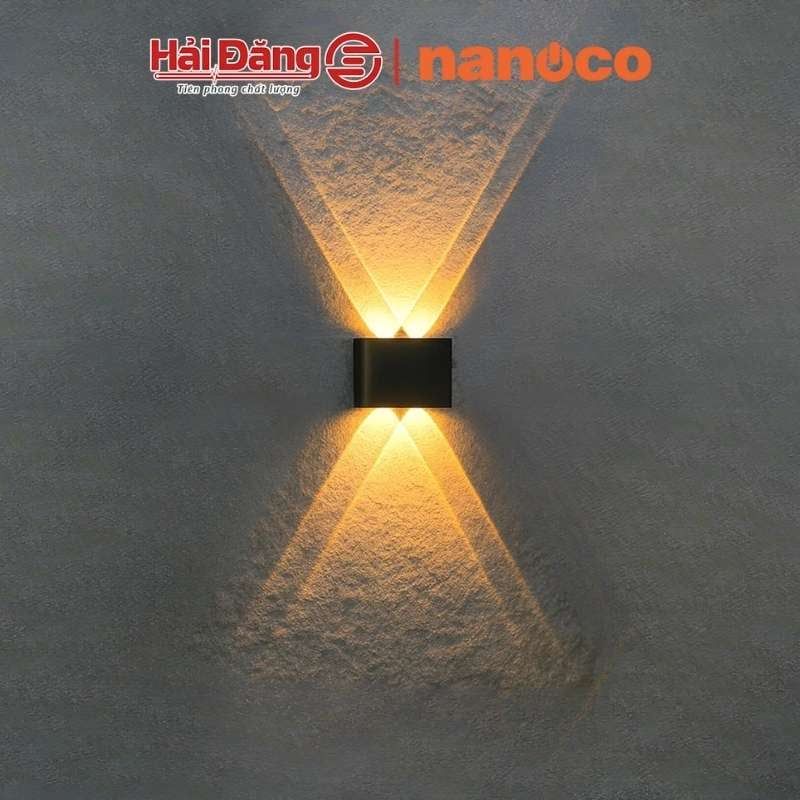 Đèn gắn tường ngoài trời Nanoco NBLS015/NBLS015W 4W IP65