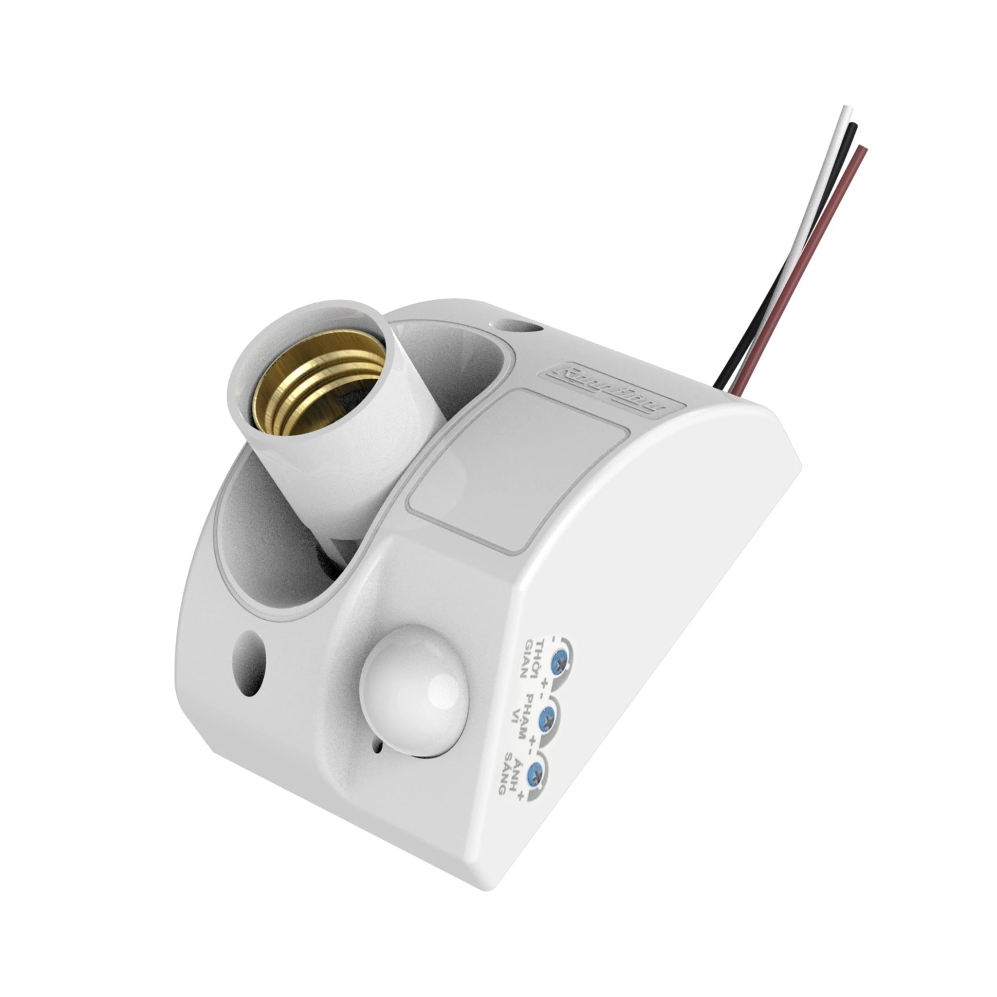 Đui đèn cảm biến chuyển động Rạng Đông ĐCB01.PIR E27 tải 300W