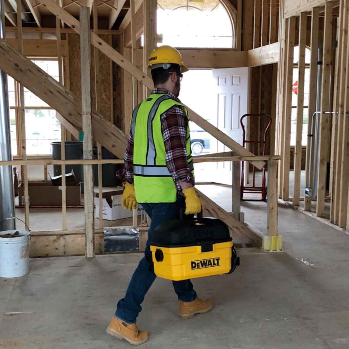 Máy hút bụi di động 3 chức năng ướt/khô/thổi Dewalt DXV15T 15L - 1.8HP