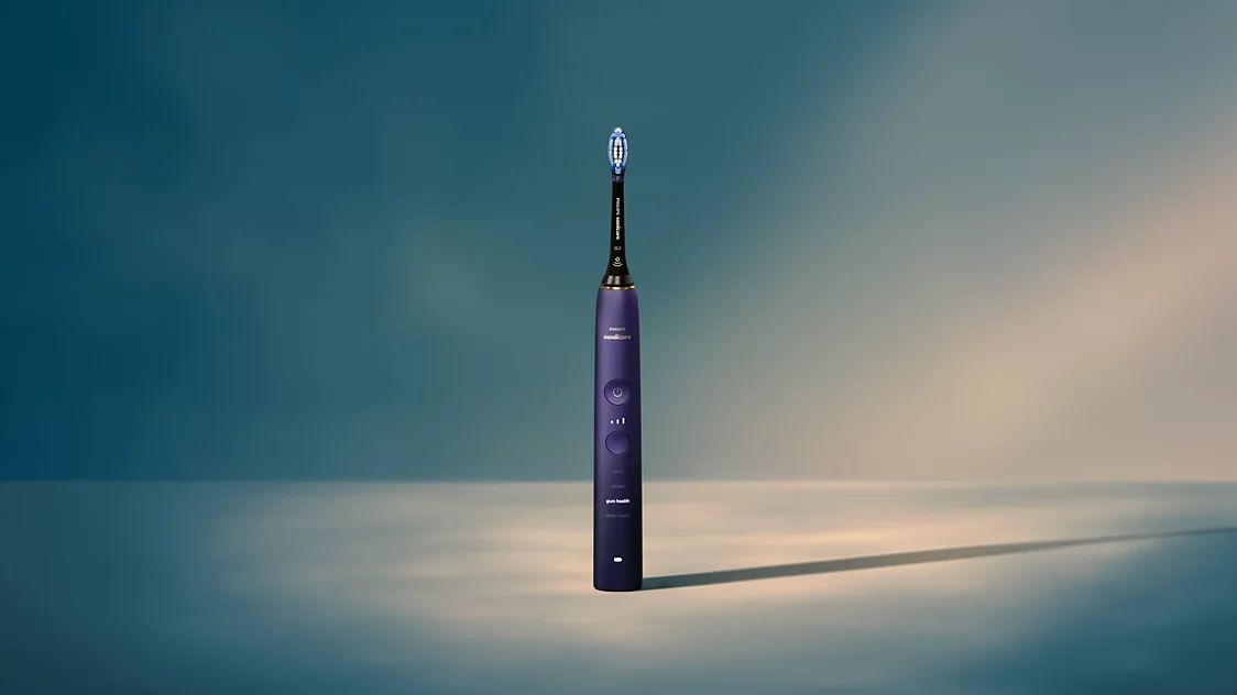 Bàn Chải Điện Philips Sonicare DiamondClean HX9911/73 (Trắng) & HX9911/74 (Gradient Thạch Anh Tím)
