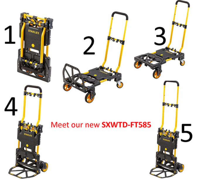 Xe đẩy tay đa năng , stanley FT585