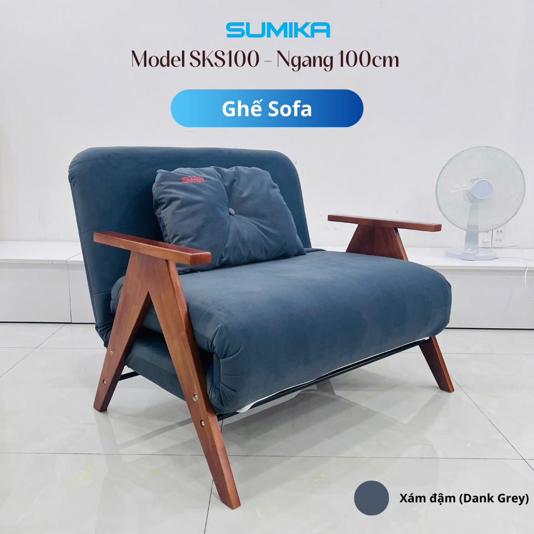 Ghế Sofa Giường Gấp Gọn Thông Minh SUMIKA SKS100