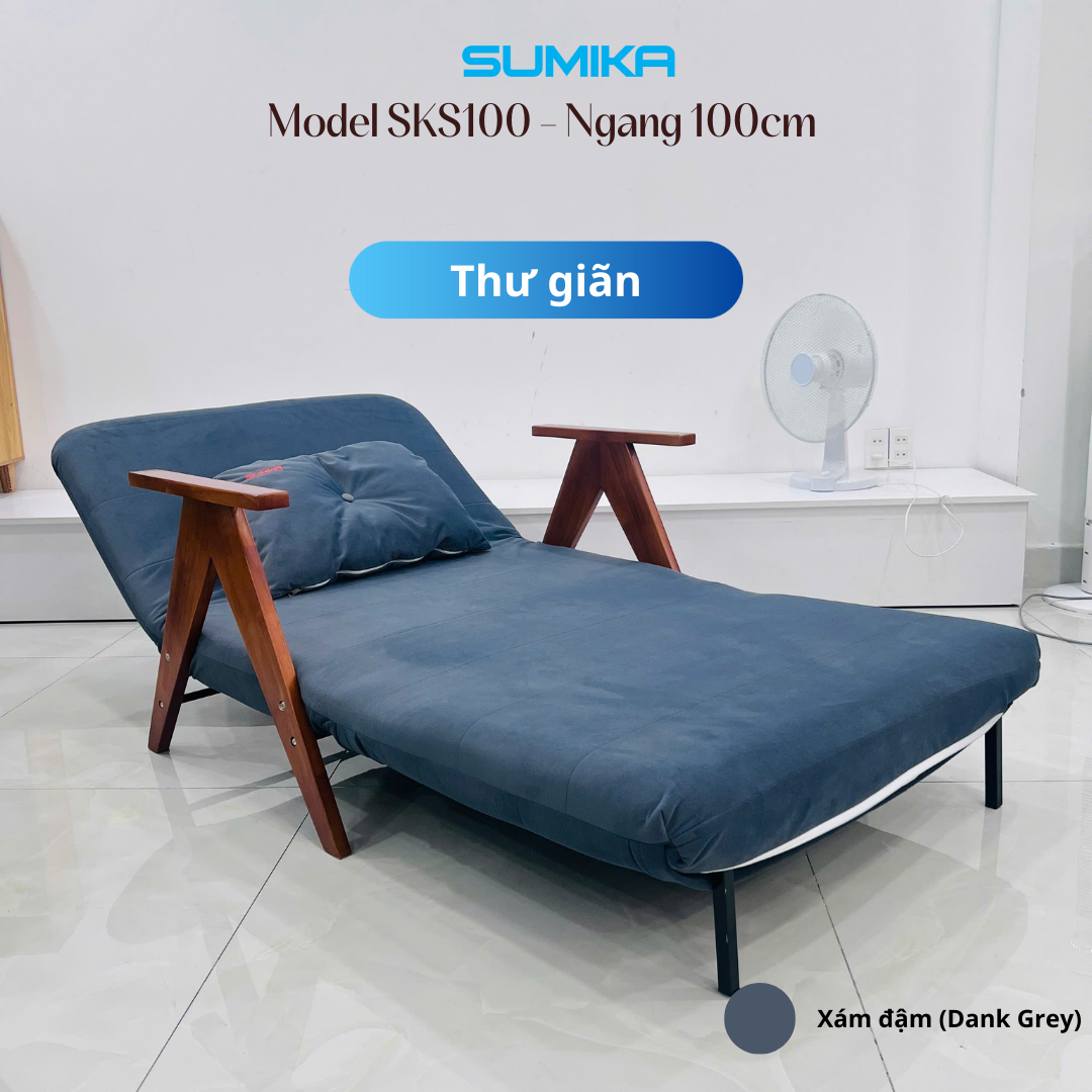Ghế Sofa Giường Gấp Gọn Thông Minh SUMIKA SKS100