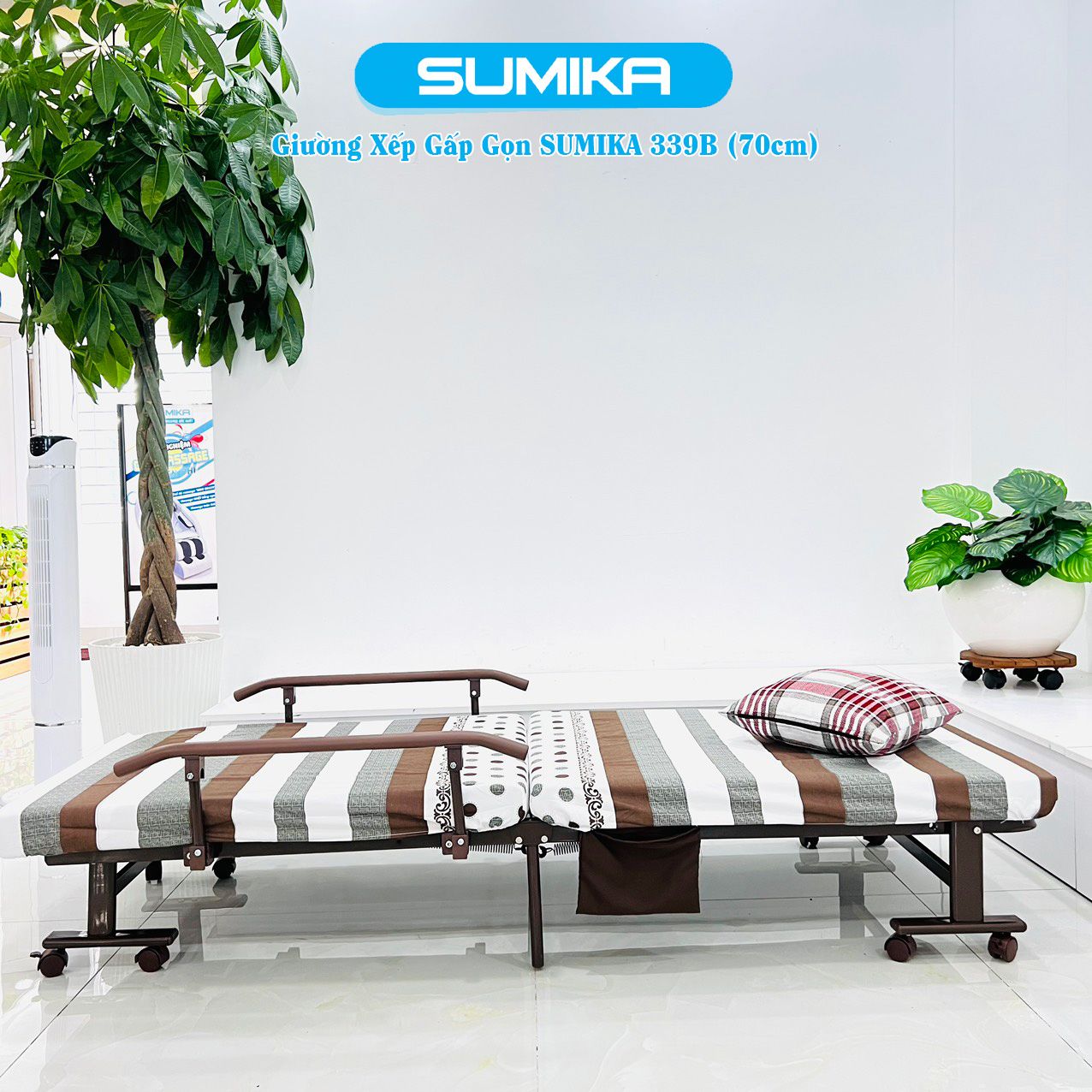 Giường Nệm Xếp Gọn Đa Năng Sumika 339B