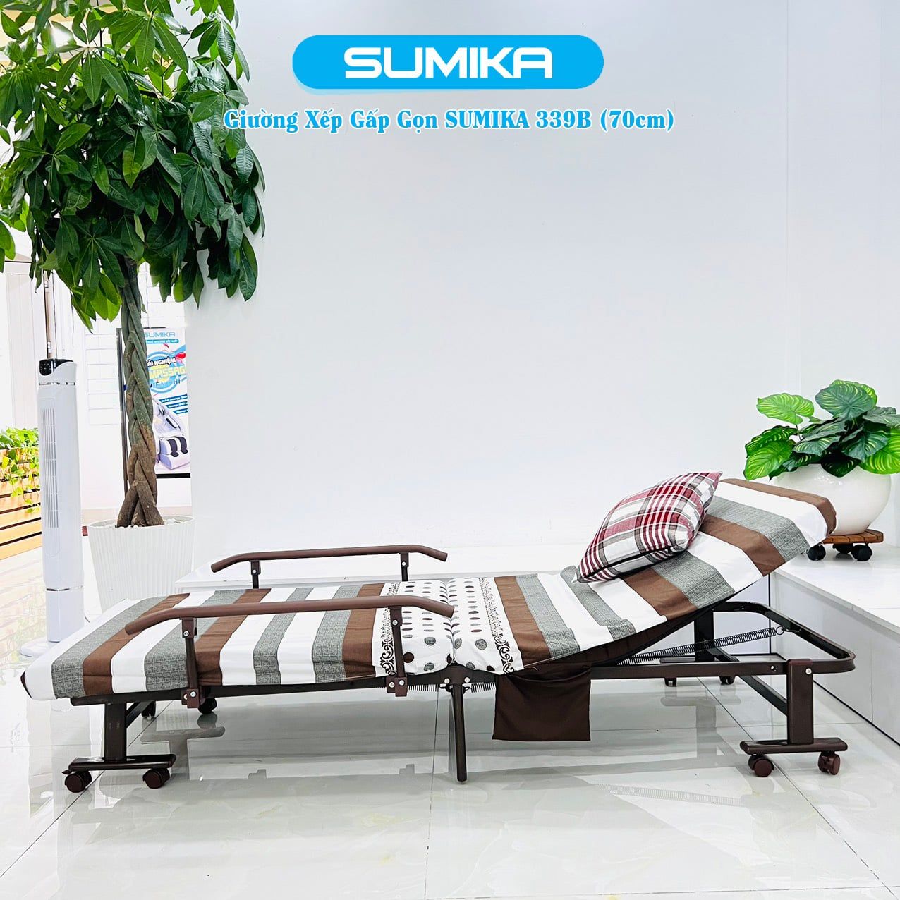 Giường Nệm Xếp Gọn Đa Năng Sumika 339B