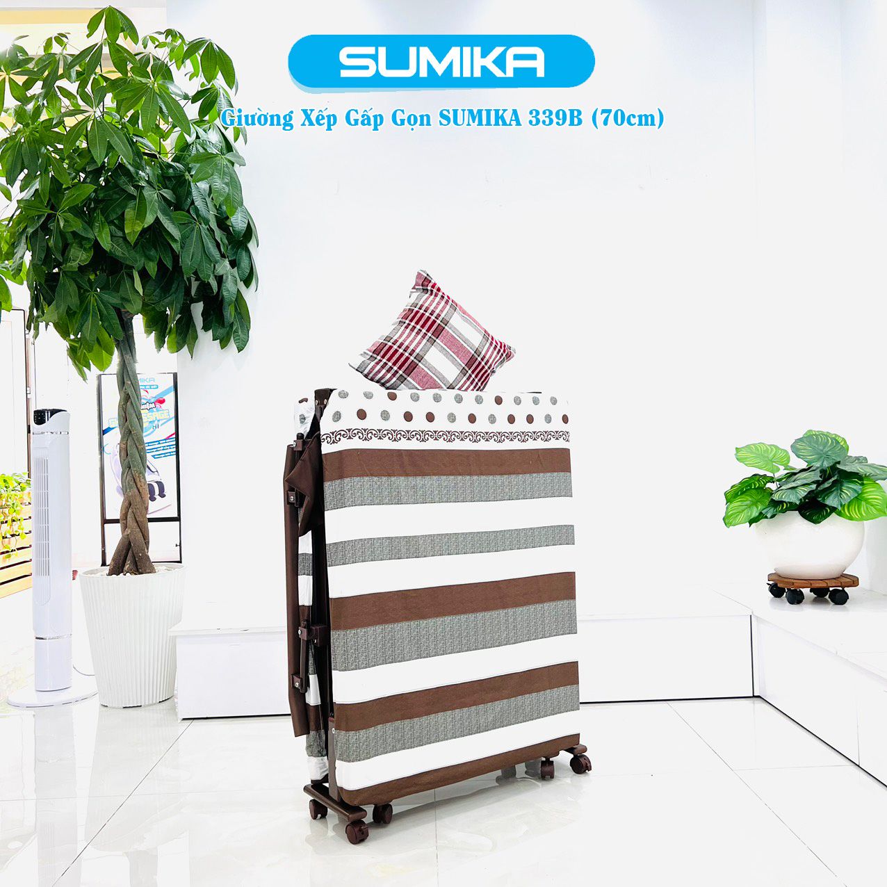 Giường Nệm Xếp Gọn Đa Năng Sumika 339B