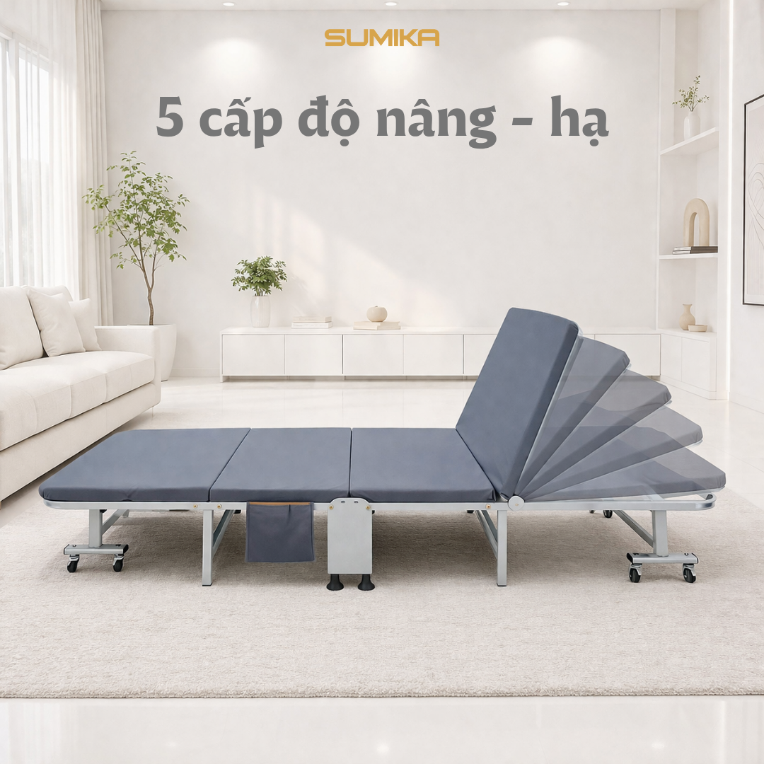 Giường Nệm Xếp Gọn Sumika 386A