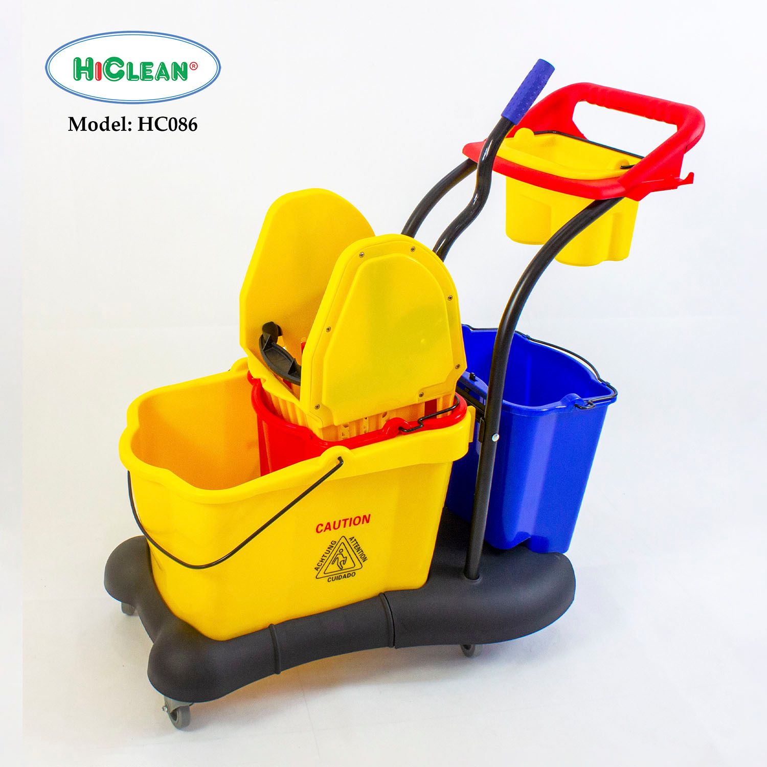 Xe làm vệ sinh 2 xô HiClean. Model: HC086