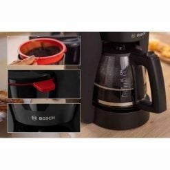Máy pha cà phê phin Bosch TKA3M133 1200W bình thủy tinh