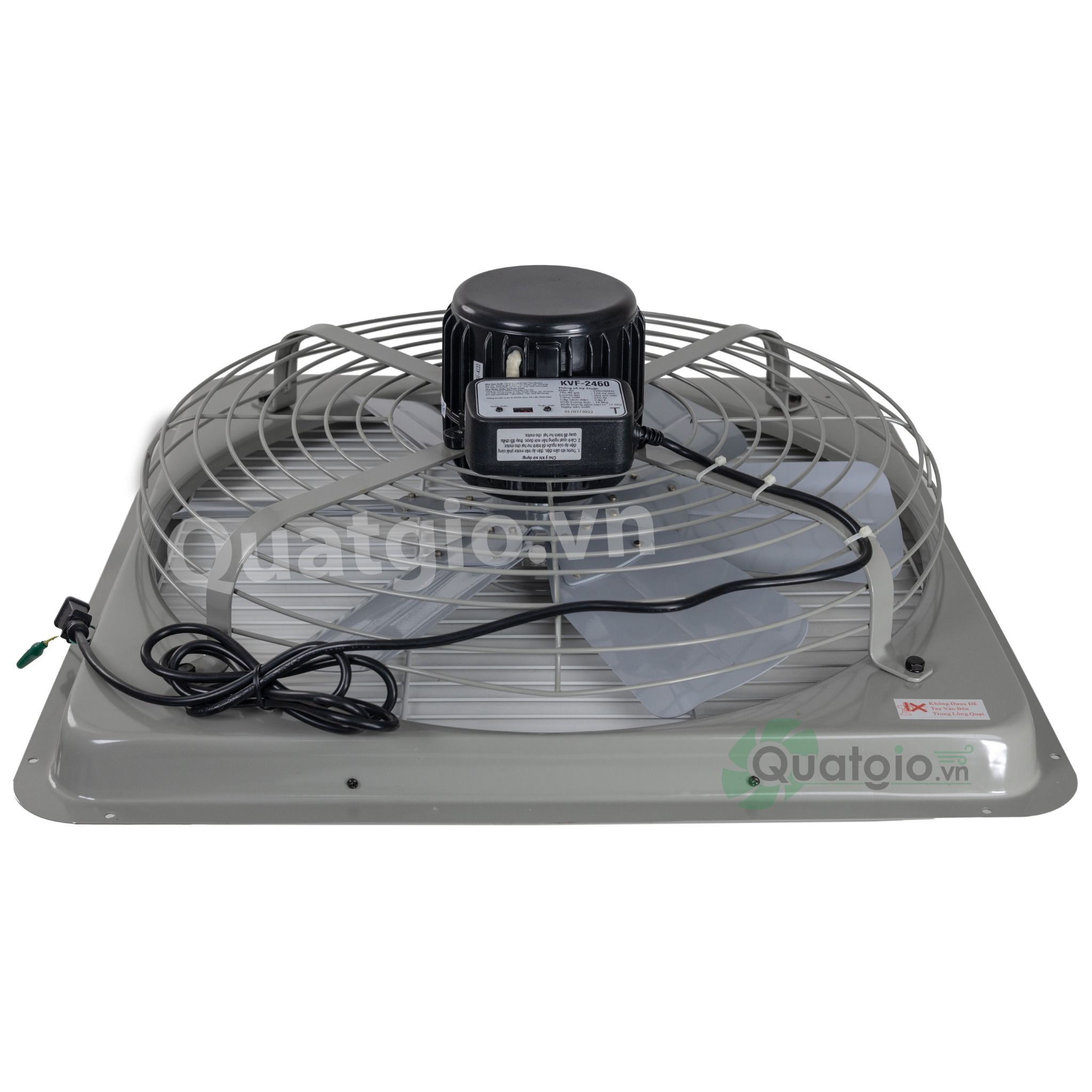Quạt thông gió công nghiệp Dasin KVF-2460 - 270W - (220V/380V)