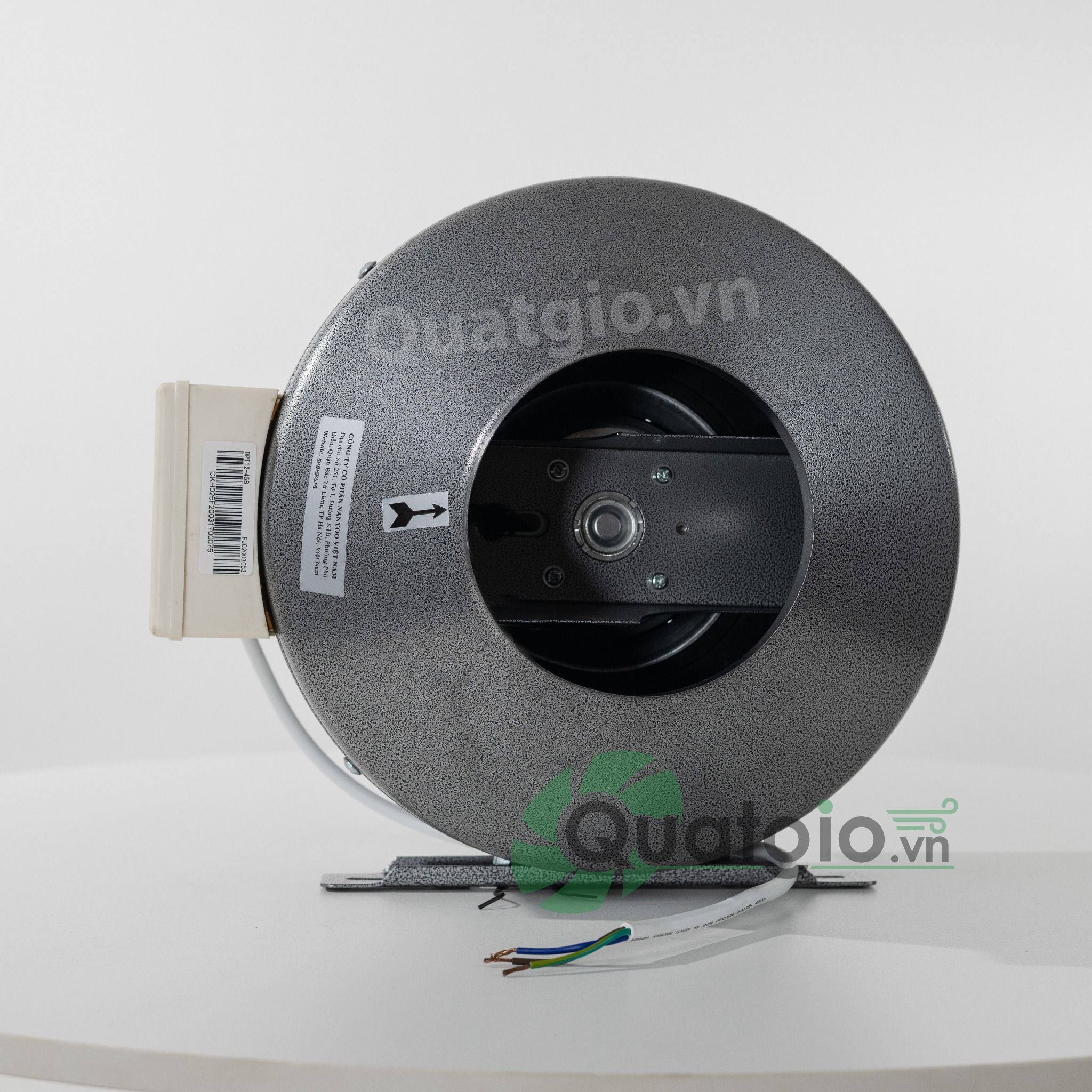 Quạt thông gió tròn nối ống đồng trục Nanyoo (ip44) DPT10-35B / DPT12-45B / DPT15-55B / DPT20-66B / DPT25-66B / DPT31-66B