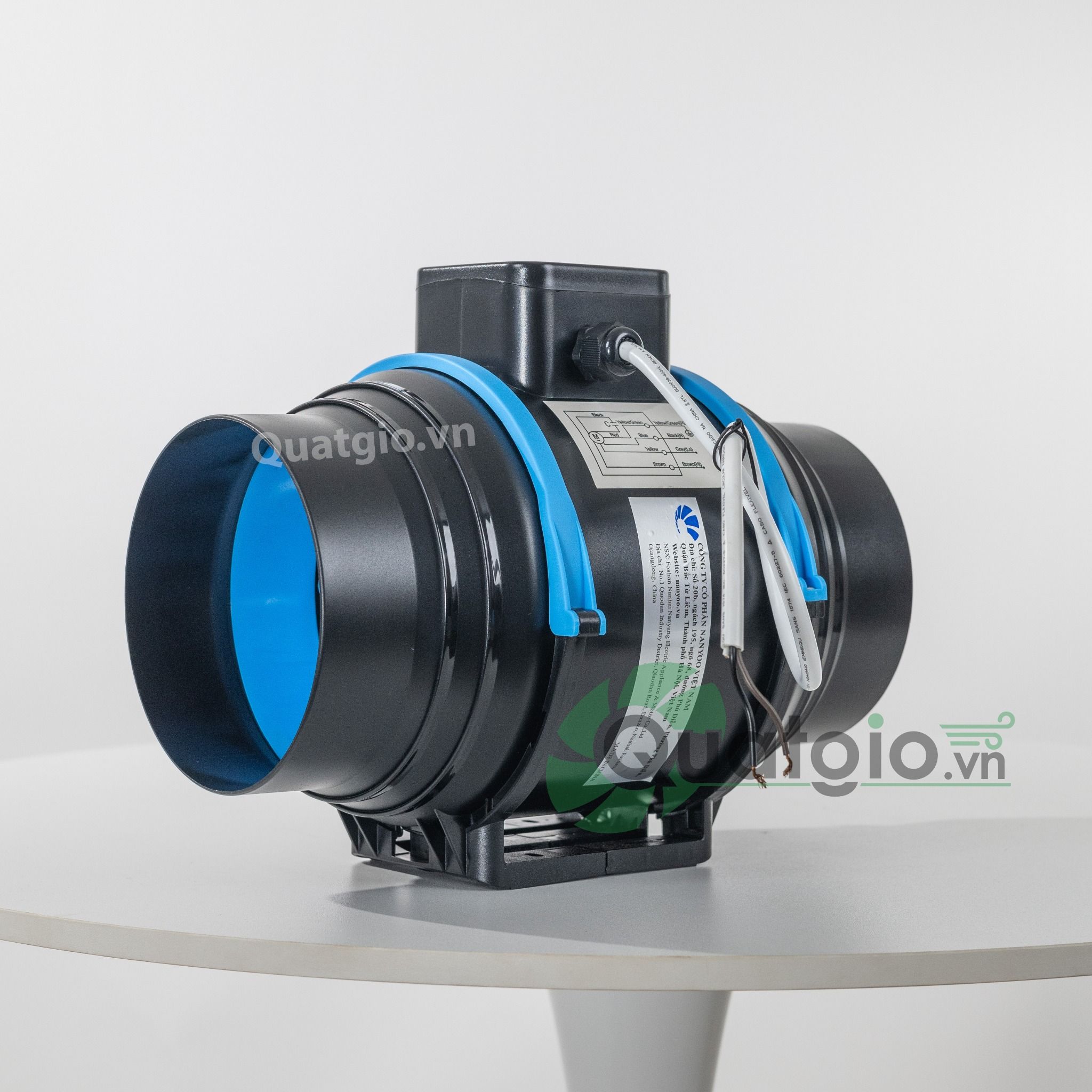 Quạt Thông Gió Nanyoo DPT-100P / DPT-125P / DPT-150P / DPT-200P / DPT-250P / DPT-315P