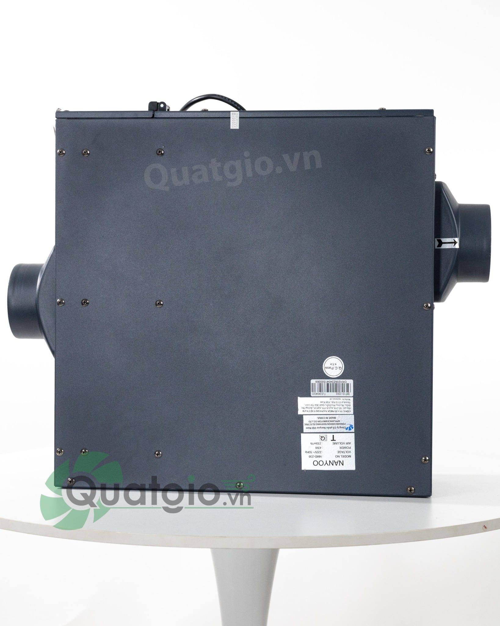 Quạt cấp khí tươi - Lọc không khí Nanyoo (ip44) NMD-230 / NMD-450 / NMD-720 / NMD-920