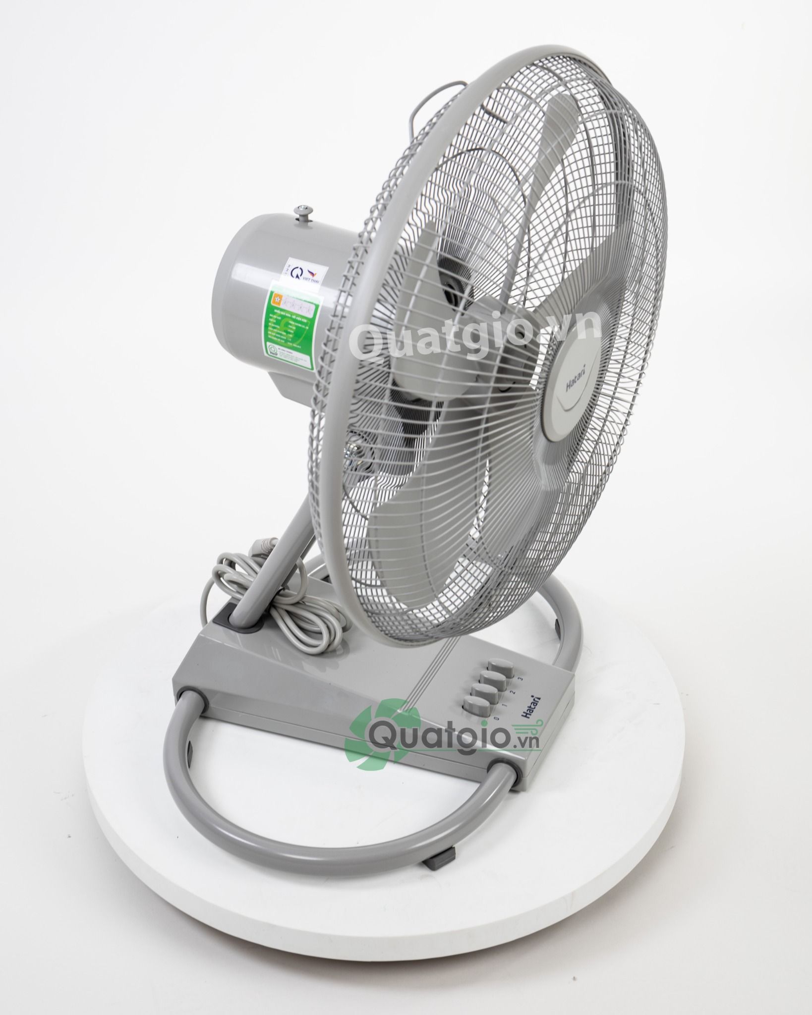[Hỏa tốc] Quạt Thái Lan sàn công nghiệp Hatari IT18M2 114W - Nút nhấn