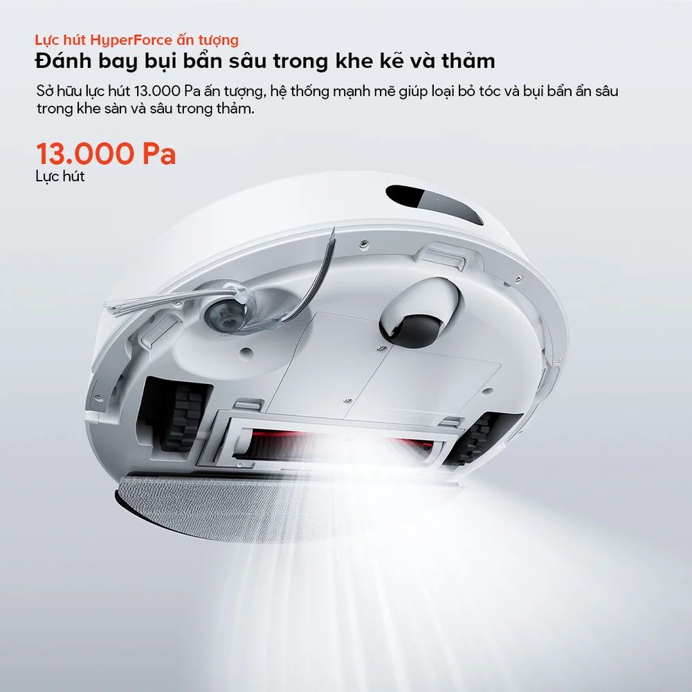 Robot hút bụi lau nhà Roborock Q7 Pro Max Đen