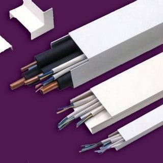 Máng ghen luồn dây có nắp Sino GA30 30x14mm