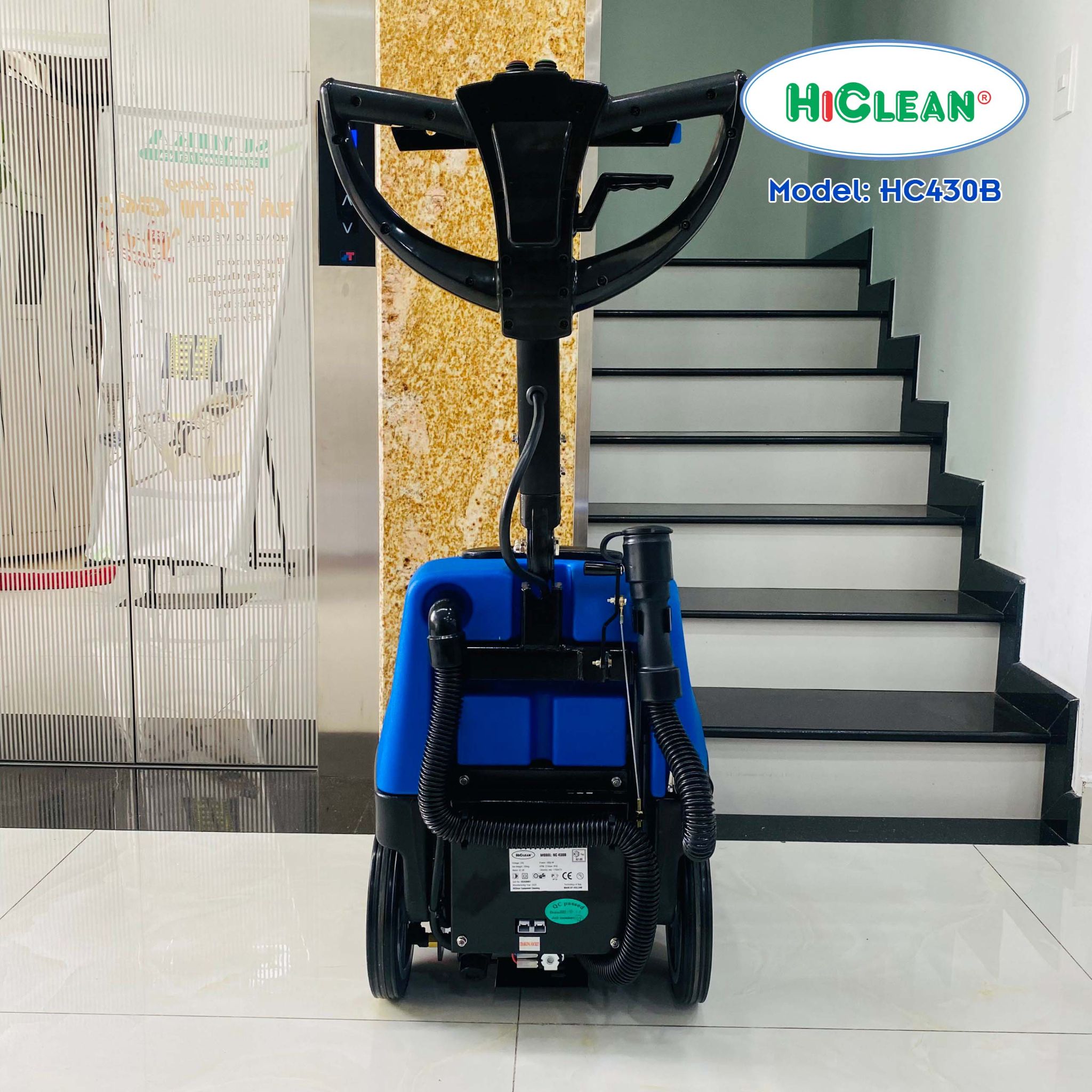 Máy Chà Sàn Liên Hợp Dùng Bình HiClean HC430B