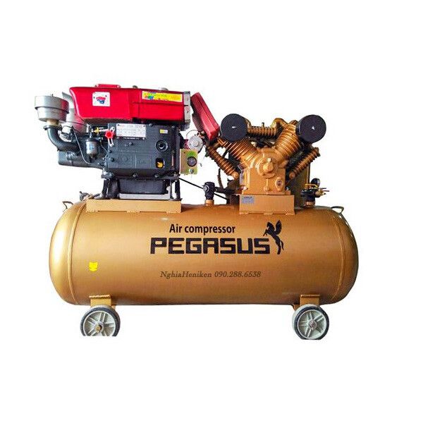 MÁY NÉN KHÍ CHẠY BẰNG DẦU DIESEL  Model: TM-W-1.6/8-500L