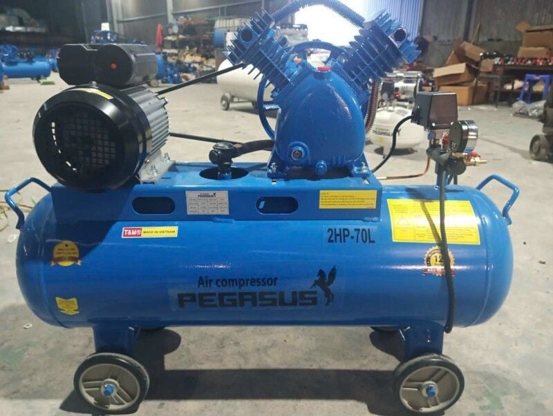 MÁY NÉN KHÍ DÂY ĐAI PEGASUS TM-V-0.17/8-70L-120L-180L