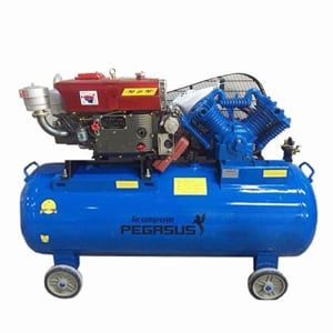 MÁY NÉN KHÍ CHẠY BẰNG DẦU DIESEL Model: TM-V -1.05/12.5-330-500L