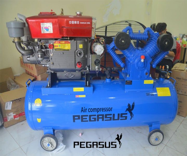 Máy Nén Khí Chạy Xăng Pegasus TM-V-0.25/8 120L 3HP