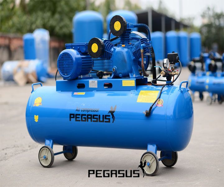 Máy nén khí dây đai Pegasus TM-W-0.67/12.5-330L