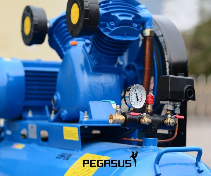 Máy nén khí dây đai Pegasus TM–W-0.36/12.5-230L 380V