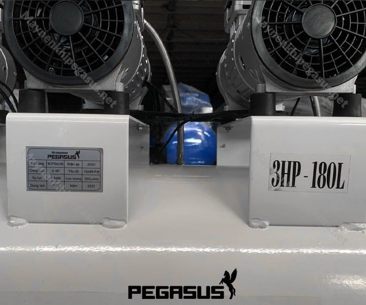 Máy nén khí Pegasus TM-OF750x3- 180L