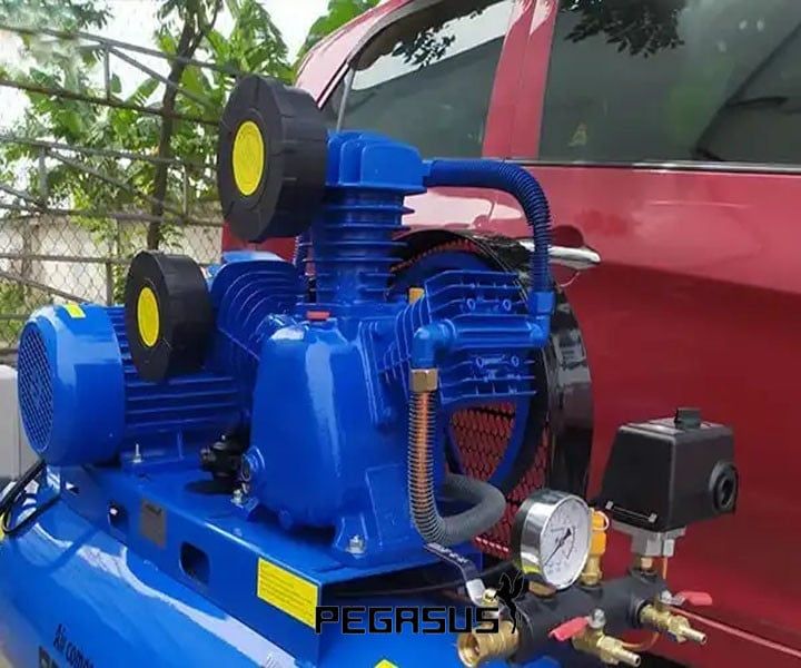 Máy nén khí dây đai Pegasus TM-W-0.67/12.5-330L