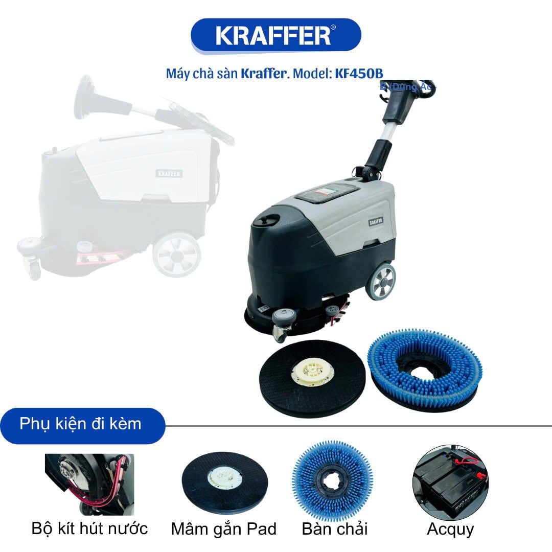 Máy Lau Sàn Liên Hợp Kraffer KF450B