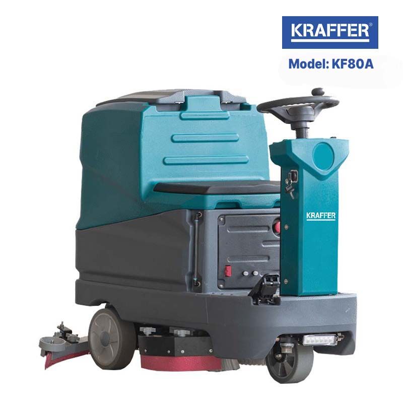 Máy chà sàn liên hợp công nghiệp Kraffer. Model: KF80A