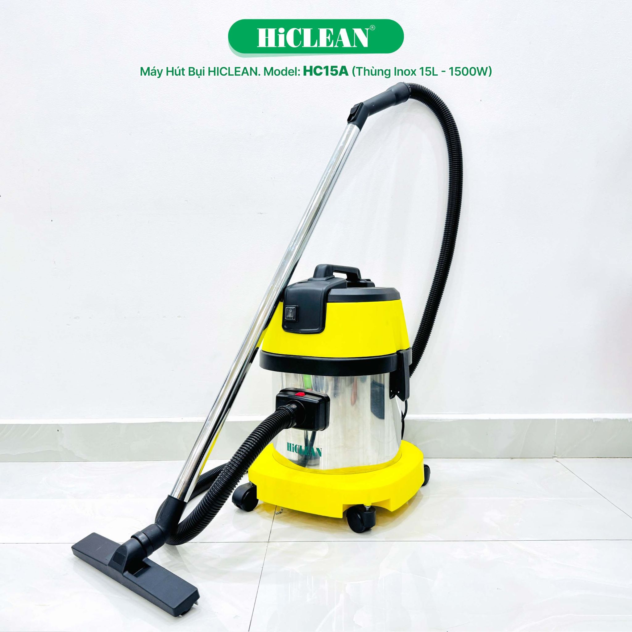 Máy Hút Bụi Công Nghiệp HiClean HC15A