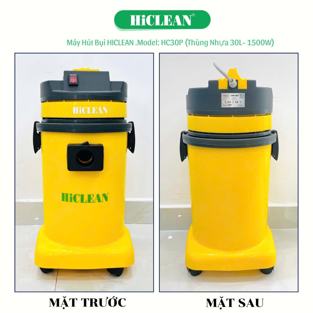 Máy Hút Bụi Công Nghiệp HiClean HC30P