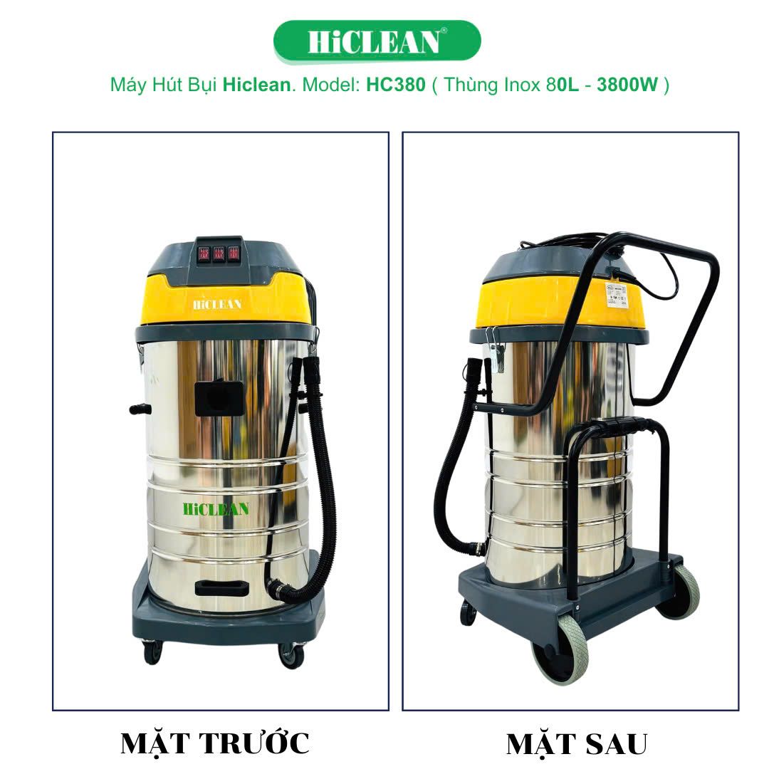 Máy Hút Bụi Công Nghiệp HiClean HC380