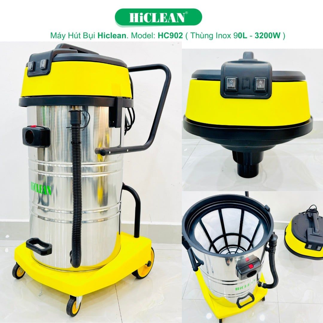 Máy Hút Bụi Công Nghiệp HiClean HC 902