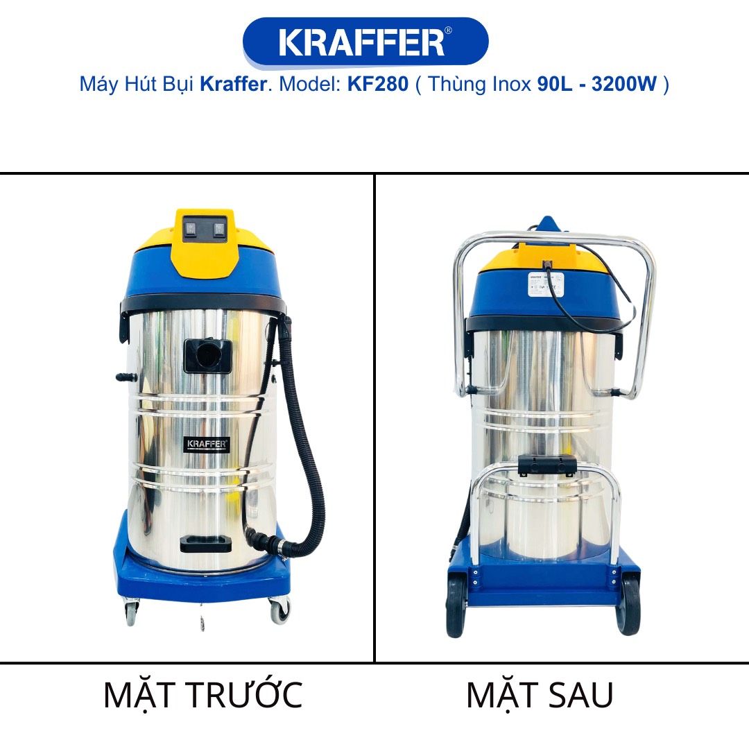 Máy Hút Bụi Công Nghiệp Kraffer KF280