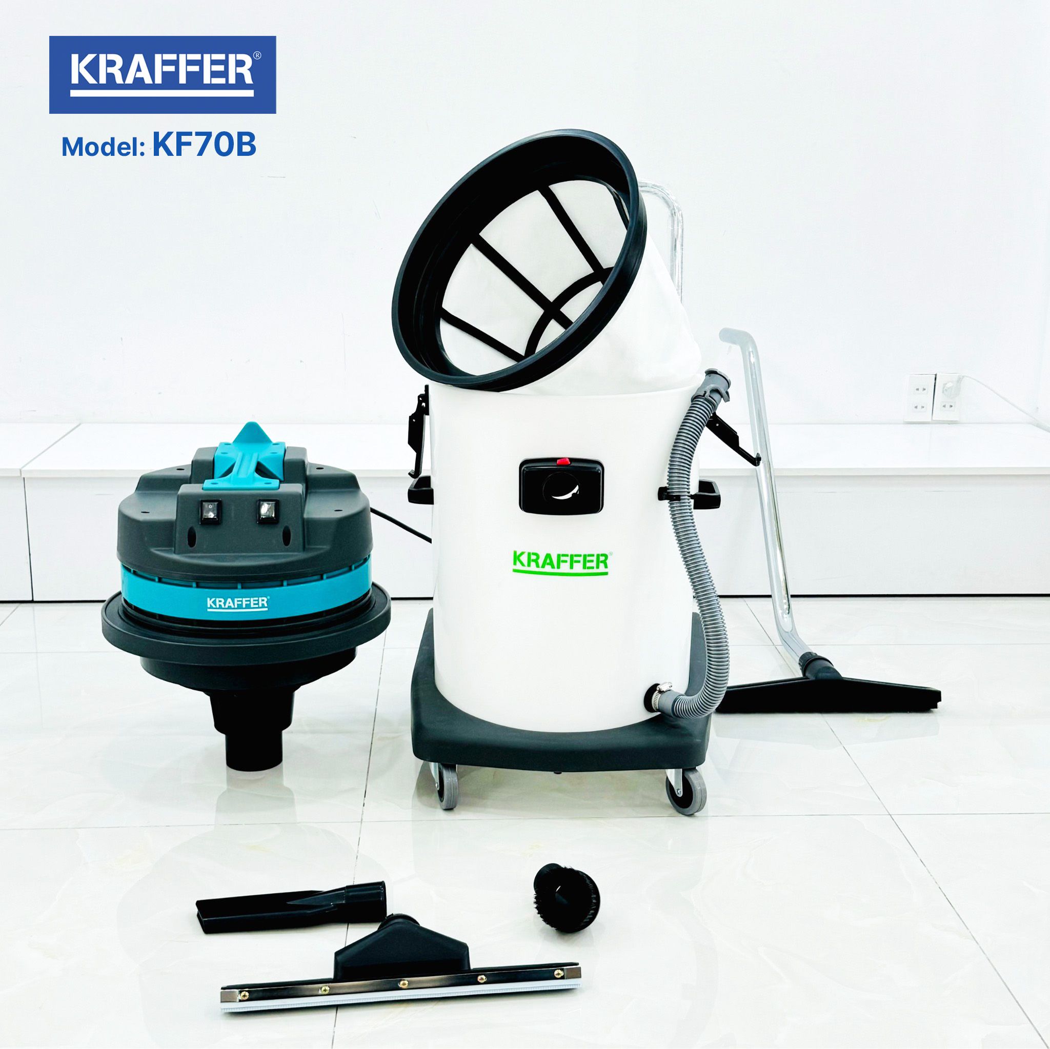 Máy Hút Bụi Công Nghiệp Kraffer KF70B