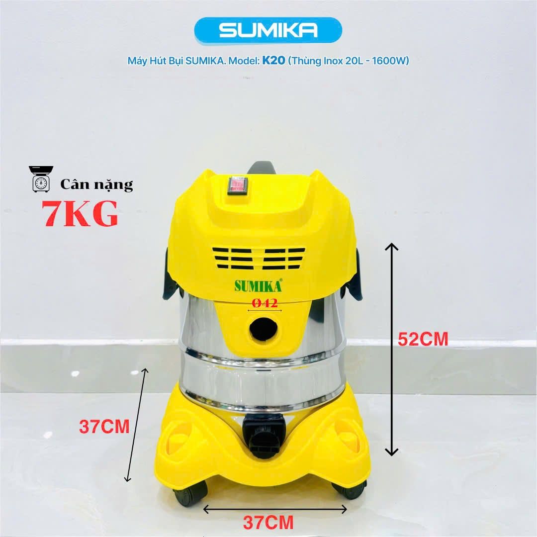 Máy hút bụi công nghiệp Sumika Model: K20