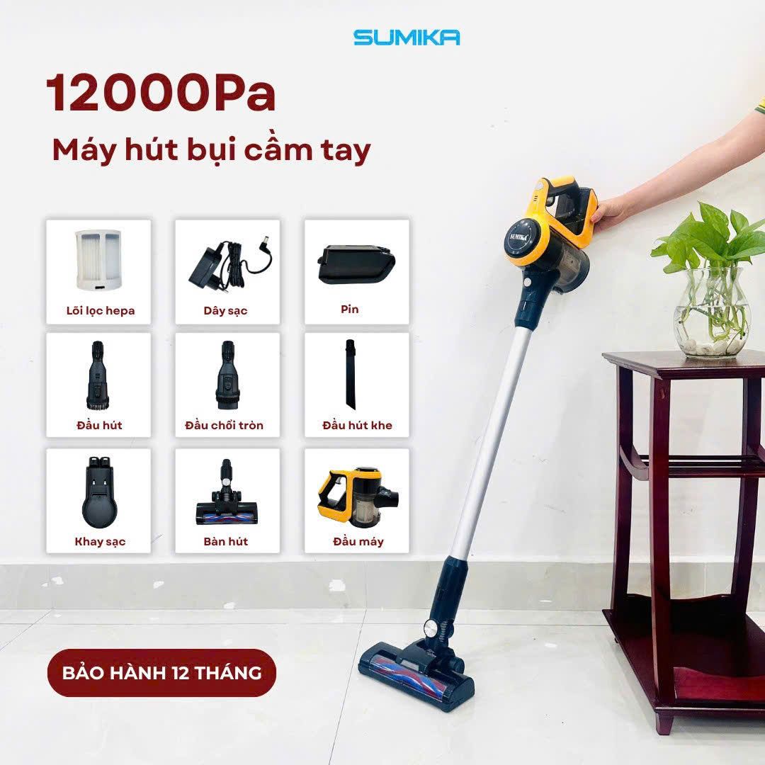 Máy hút bụi cầm tay dùng pin Sumika Model: K88