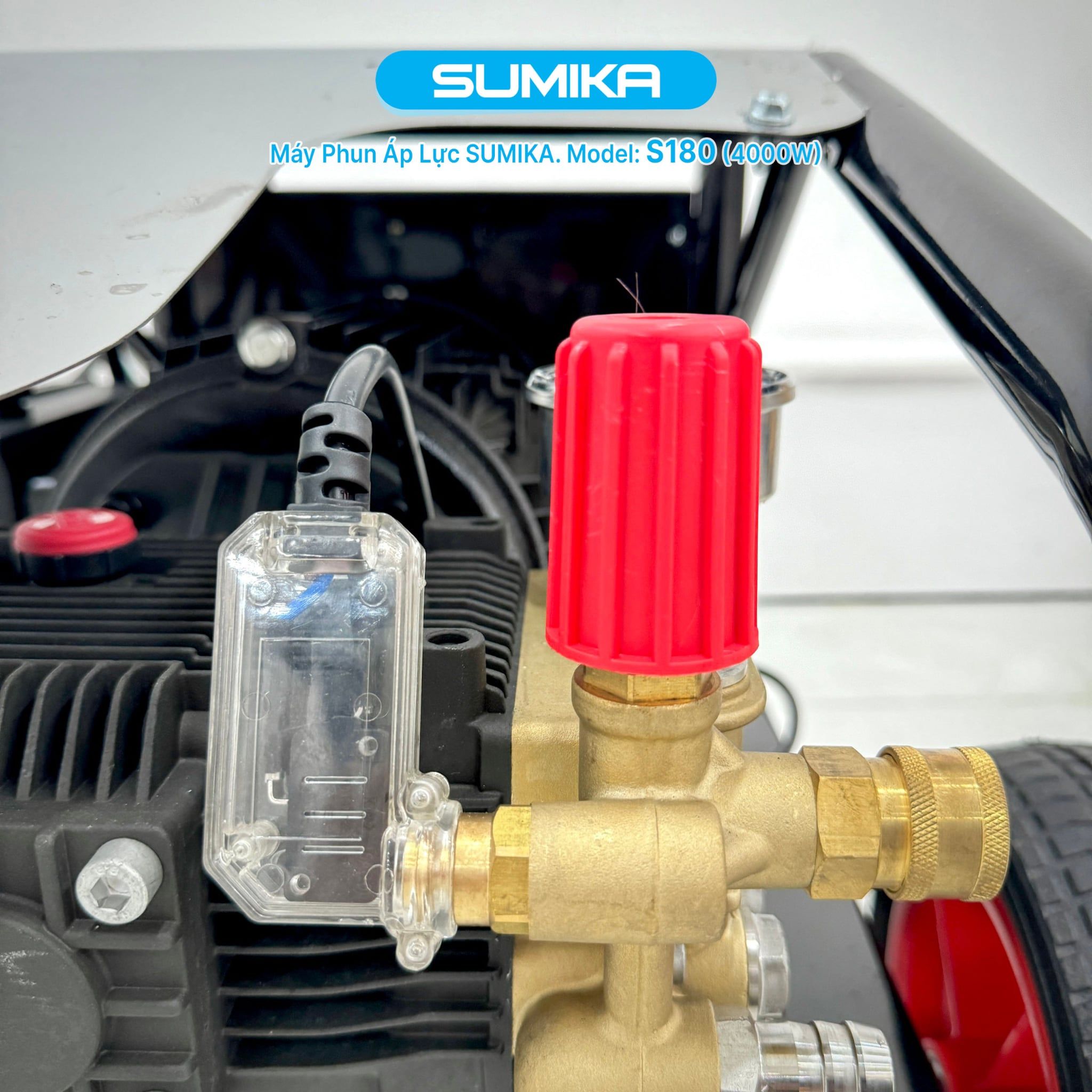 Máy phun bắn tia nước áp lực cao Sumika. Model: S180