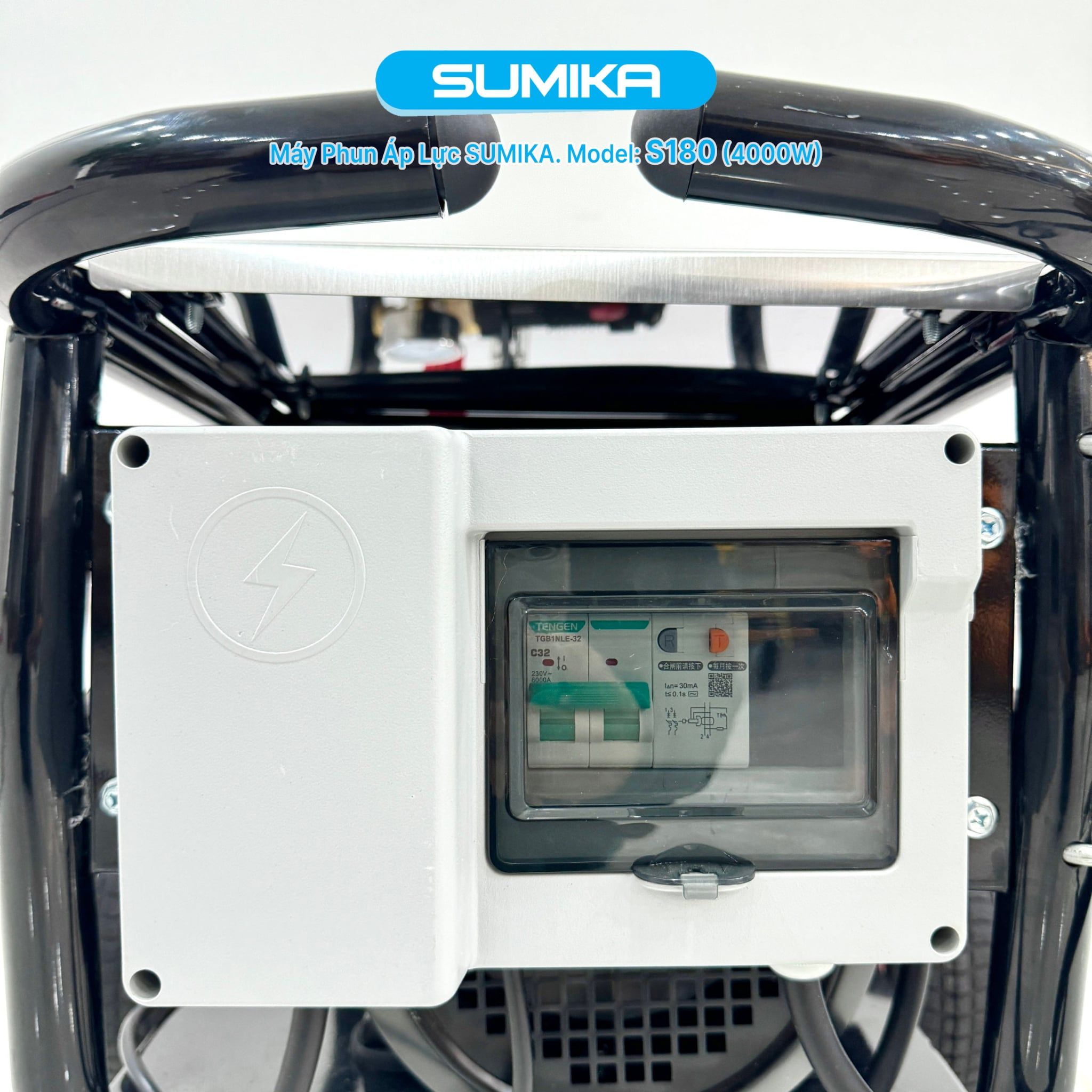 Máy phun bắn tia nước áp lực cao Sumika. Model: S180