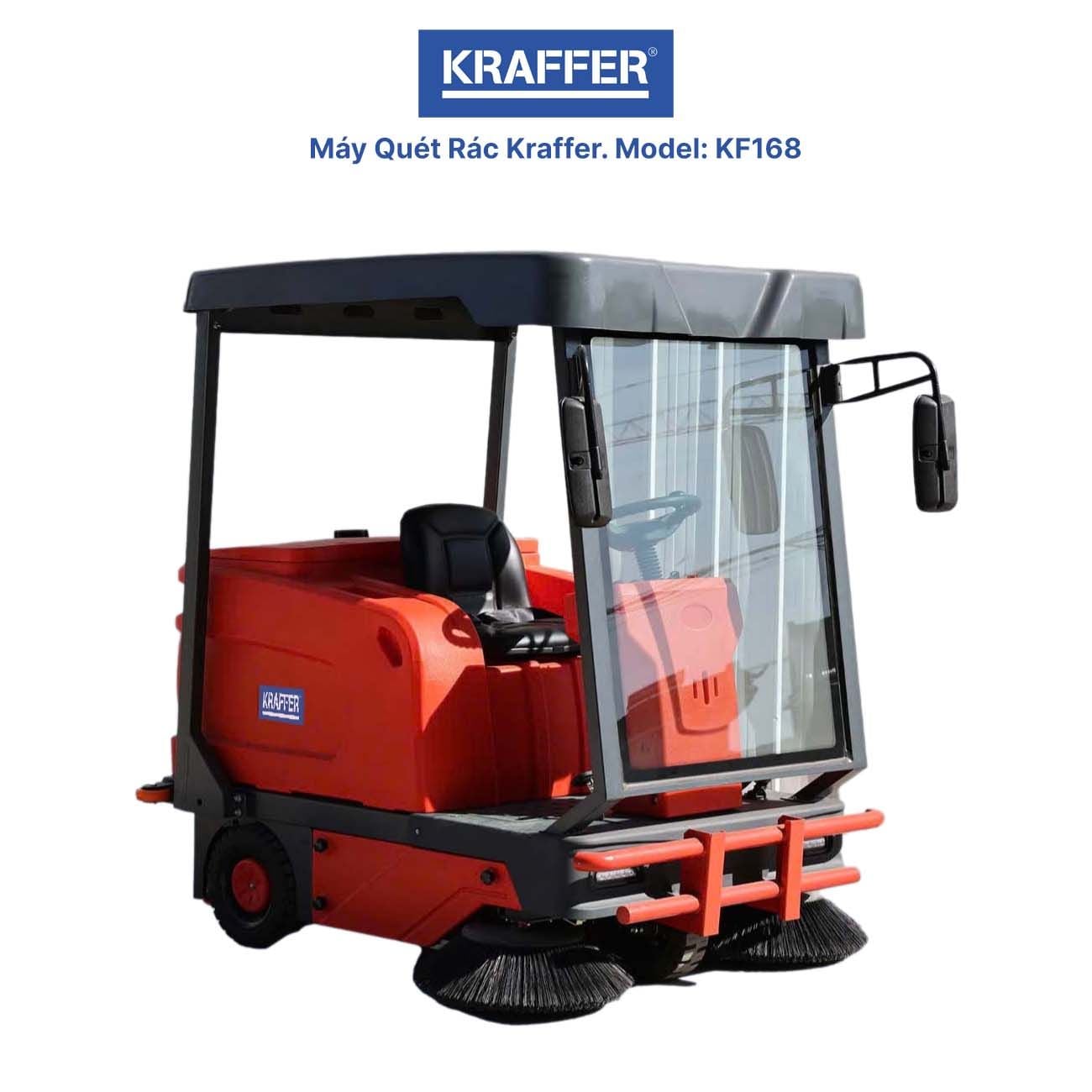 Máy Quét Rác Ngồi Lái Kraffer KF168