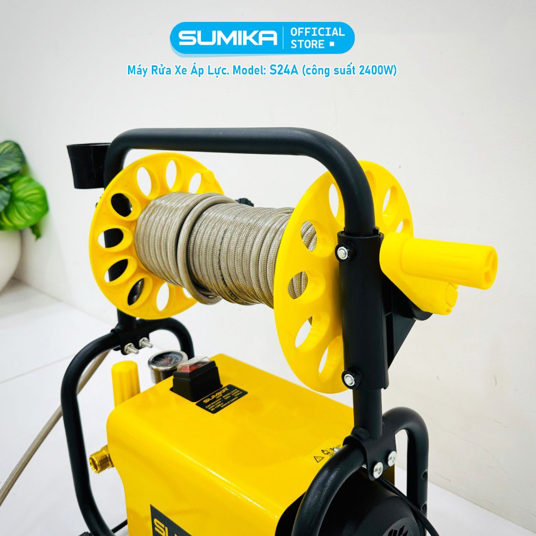 Máy phun bắn tia nước áp lực cao Sumika. Model: S24A