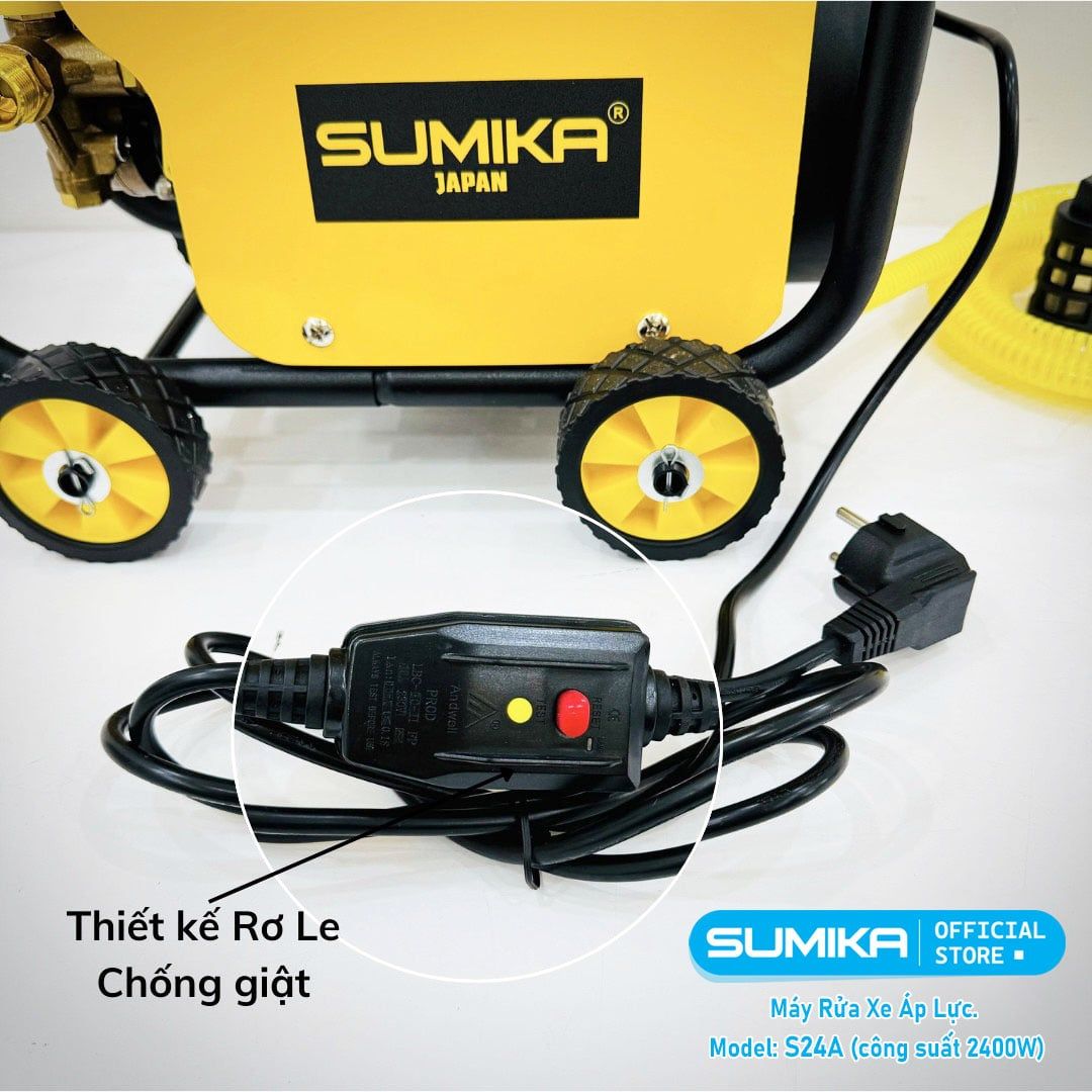 Máy phun bắn tia nước áp lực cao Sumika. Model: S24A