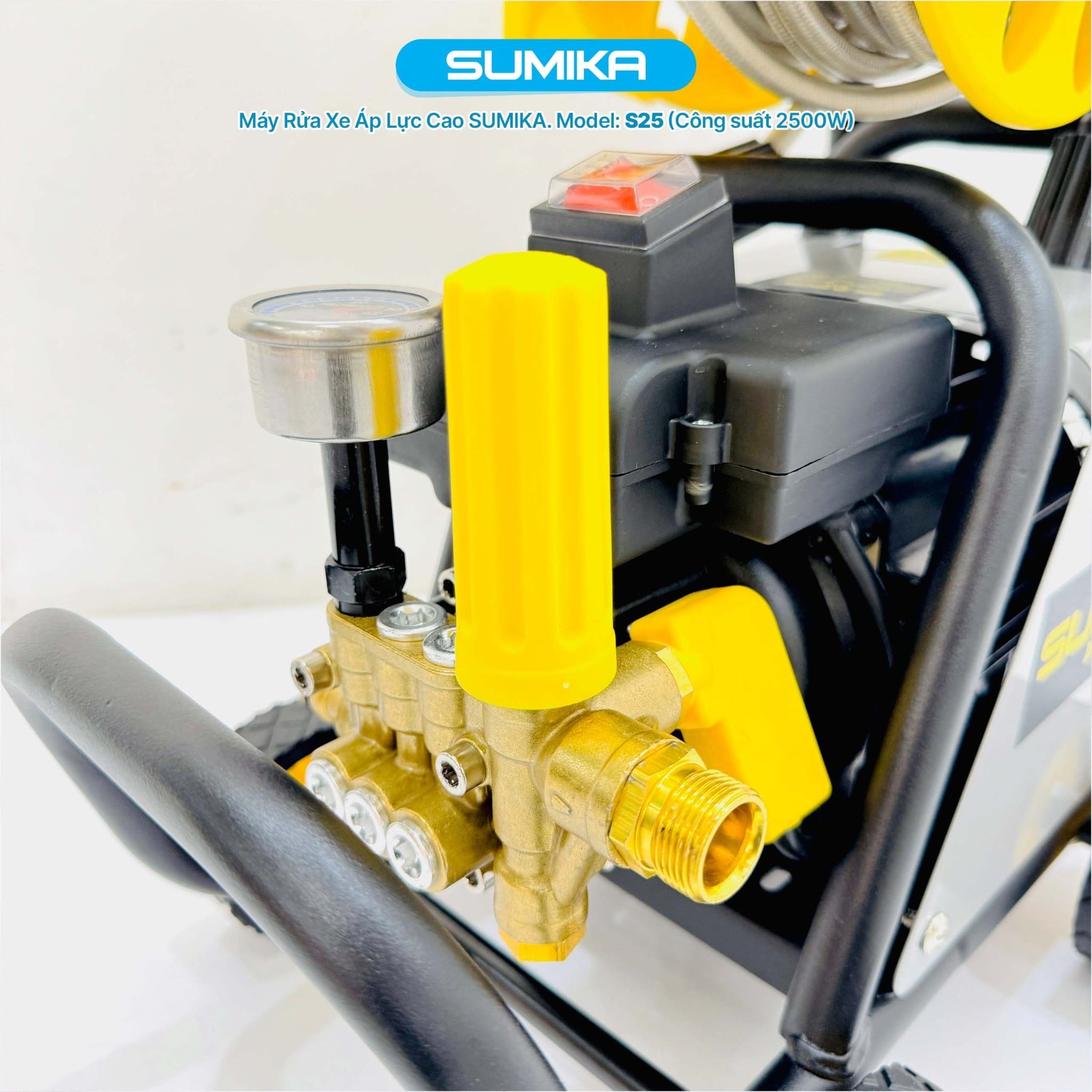 Máy phun bắn tia nước áp lực cao Sumika. Model: S25