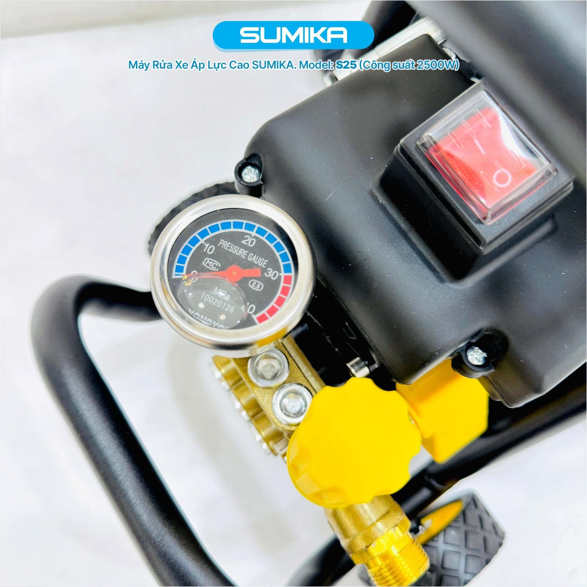 Máy phun bắn tia nước áp lực cao Sumika. Model: S25