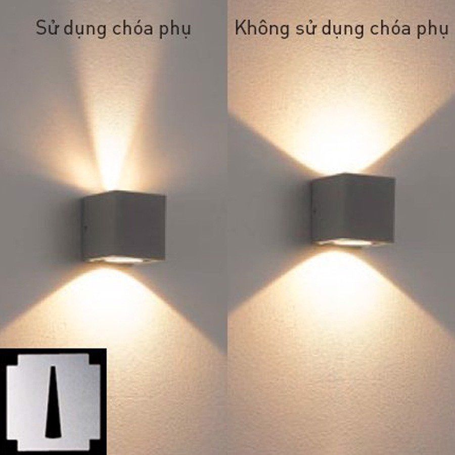 Đèn gắn tường ngoài trời Nanoco NBL2541/2541-6 12W IP54