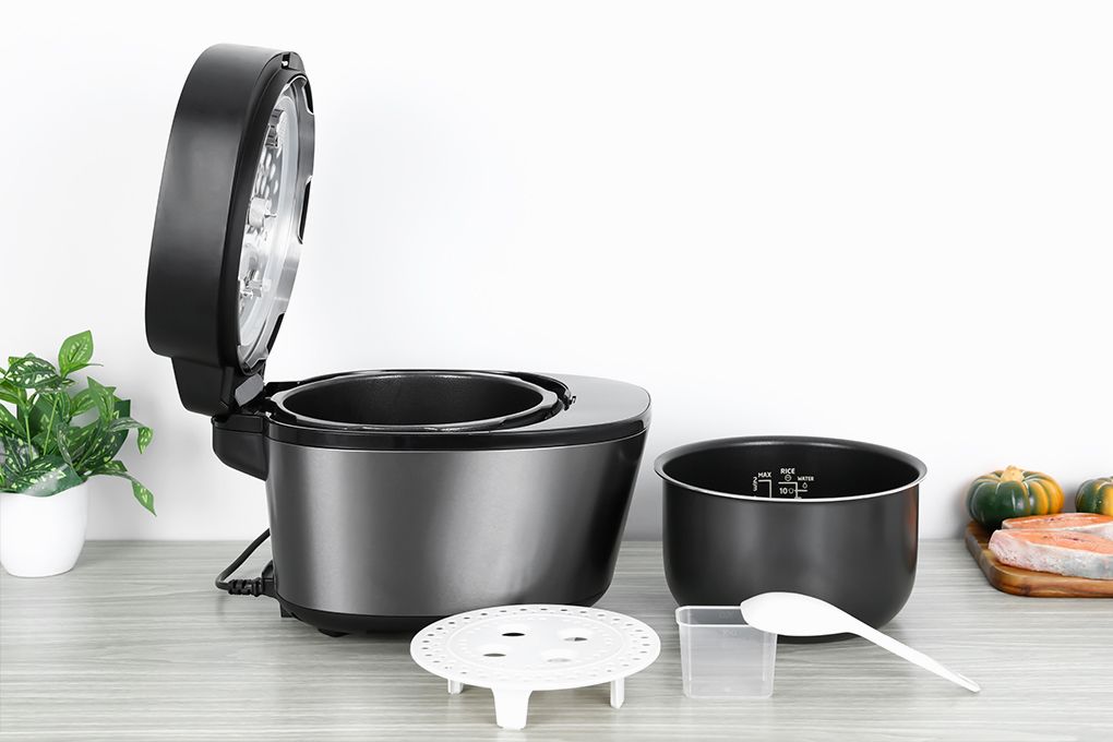 Nồi áp suất điện đa năng Philips HD2151/66 5L, lòng nồi chống dính Whitford, xả áp tự động