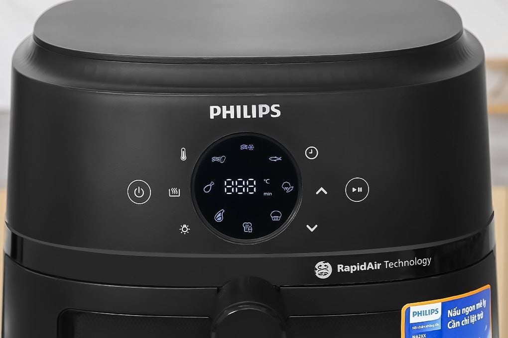 Nồi chiên không dầu Philips Series 2000 NA230/00 6.2L, công suất 1700W, màn hình cảm ứng