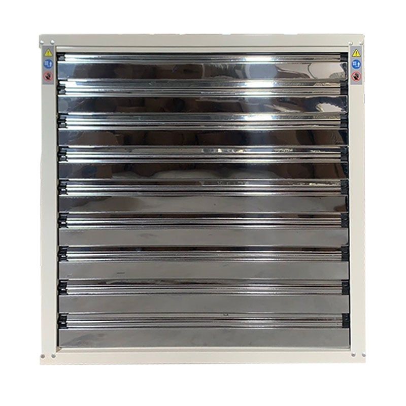 Quạt thông gió vuông Omysu BMF1380 (220V/380V)(Vỏ tôn kẽm sơn tĩnh điện cánh Inox, chớp Inox)